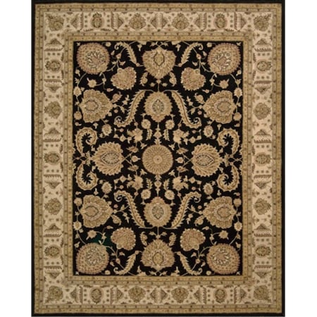 Nourison Heritage Hall Area Rug Collection Black 8 Ft 6 In. X 11 Ft 6 In. Rectangle 99446531322